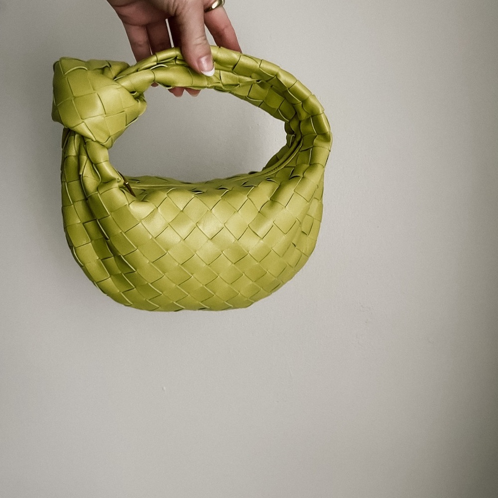 Bottega Veneta Mini Jodie Kiwi